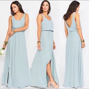 SMYM - Sage Green Maxi Dress Kendall Formal